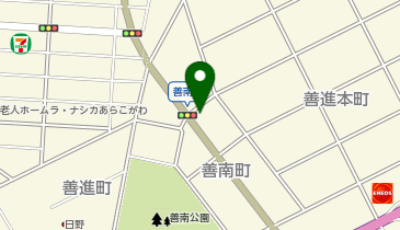 ほっともっと 善進本町店の地図画像