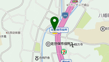 ほっともっと 八幡町店の地図画像