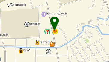 ほっともっと 阿南店の地図画像