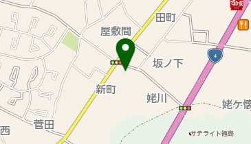 ほっともっと 伊達新町店(福島県)の地図画像