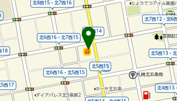 ほっともっと 桑園店の地図画像