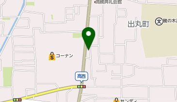 ほっともっと 高槻出丸町店の地図画像