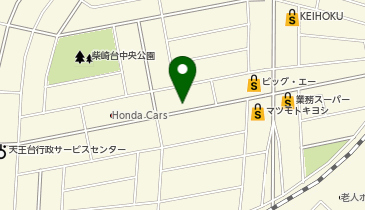 ほっともっと 我孫子天王台店の地図画像