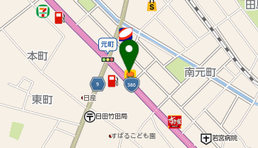 ほっともっと 日田南元町店の地図画像