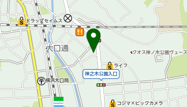 ほっともっと 大口東口店の地図画像