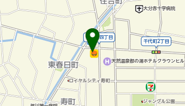 ほっともっと 大分寿町店(大分県)の地図画像