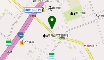 ほっともっと 外苑南青山店の地図画像