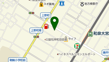 ほっともっと 和泉大宮店の地図画像