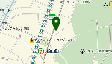 ほっともっと 上熊本店の地図画像