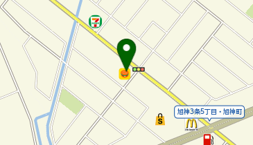 ほっともっと 旭川旭神店の地図画像