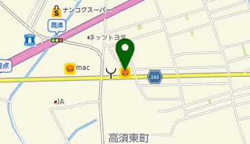 ほっともっと 高須東店(高知県)の地図画像