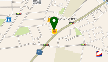 ほっともっと 鷲宮葛梅店の地図画像