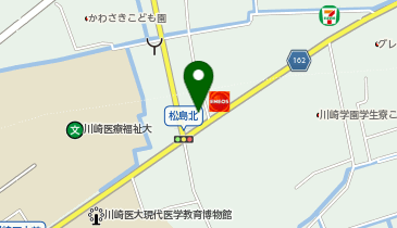 ほっともっと 倉敷松島店の地図画像