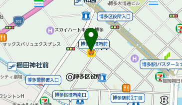 ほっともっと 博多駅前2丁目店の地図画像