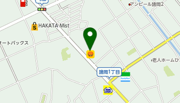 ほっともっと 諸岡店の地図画像