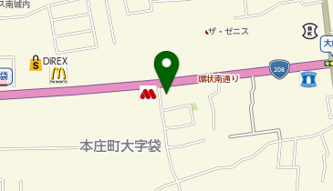 ほっともっと 本庄店の地図画像