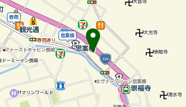ほっともっと 思案橋店の地図画像
