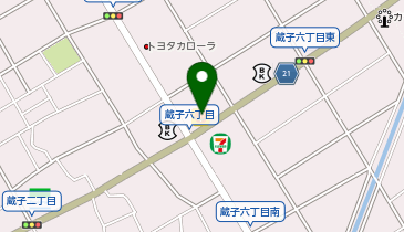 ほっともっと 豊川蔵子店の地図画像