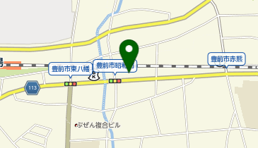 ほっともっと 豊前店の地図画像