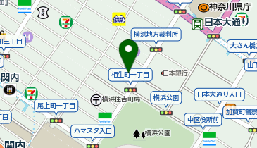 ほっともっと 関内みなと大通り店の地図画像