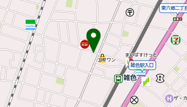 ほっともっと 雑色店の地図画像