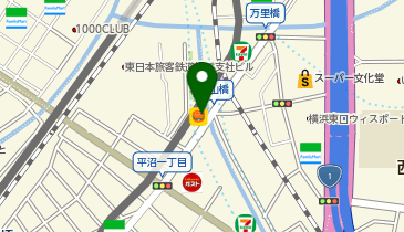 ほっともっと 横浜東口店の地図画像