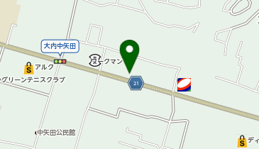 ほっともっと 山口大内店の地図画像