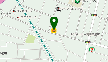 ほっともっと 高崎問屋町店の地図画像