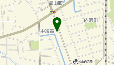 ほっともっと 松山中須賀店の地図画像