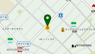 ほっともっと 駅南扇町店の地図画像