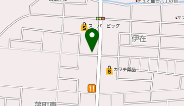 ほっともっと 仙台伊在店の地図画像