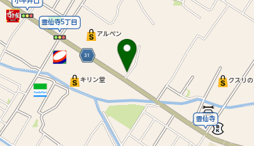 ほっともっと 栗東霊仙寺店の地図画像