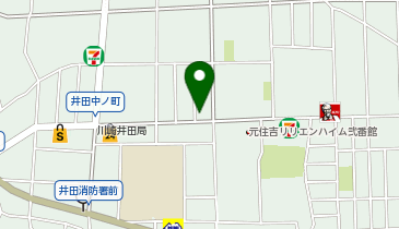ほっともっと 元住吉店の地図画像