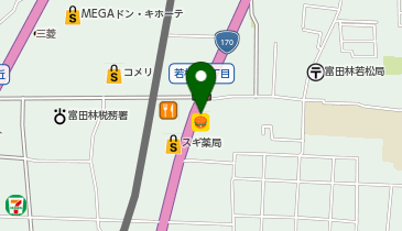 ほっともっと 富田林若松店の地図画像