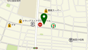 ほっともっと 西宮小松西町店の地図画像