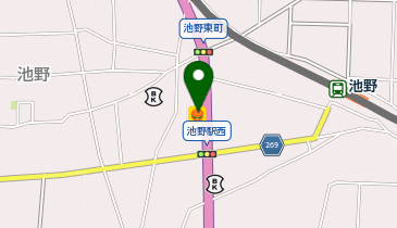 ほっともっと 池田町店の地図画像