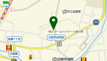 ほっともっと 古賀市役所前店の地図画像