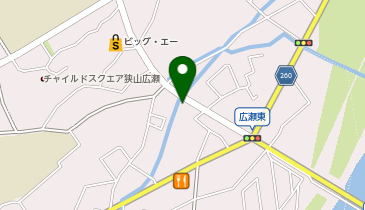 ほっともっと 狭山上広瀬店の地図画像