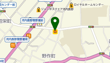 ほっともっと 河内長野野作町店の地図画像