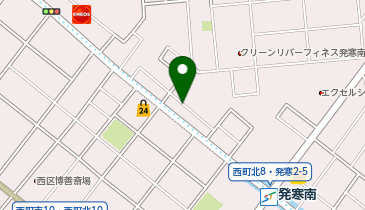 ほっともっと 発寒南店の地図画像