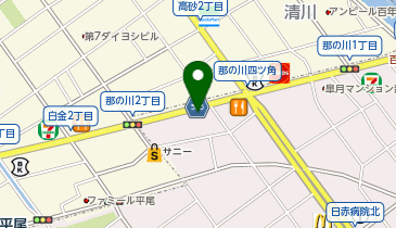 ほっともっと 那の川店の地図画像