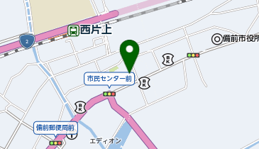 ほっともっと 備前西片上店の地図画像