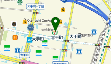 ほっともっとS東京サンケイビル店 ※ランチタイムのみ営業の地図画像