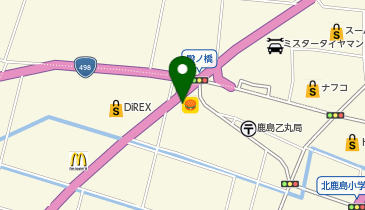 ほっともっと 北鹿島店の地図画像