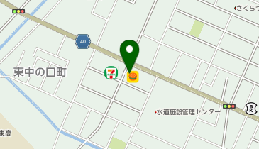 ほっともっと 酒田東中の口町店の地図画像