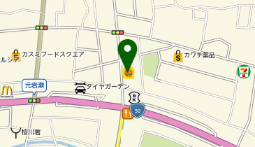 ほっともっと 岩瀬店の地図画像