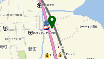 ほっともっと 島原中央店の地図画像