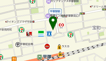 やよい軒 平塚店の地図画像