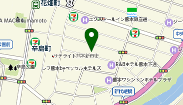 やよい軒 下通店の地図画像