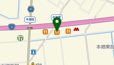 やよい軒 富山呉羽店の地図画像